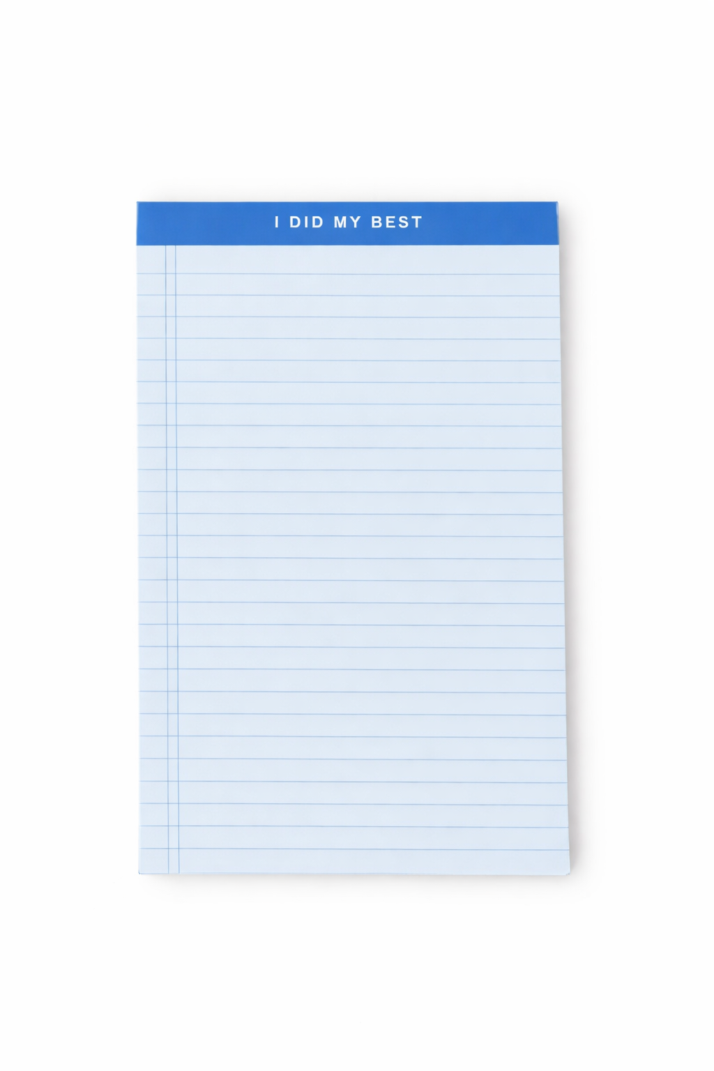 The I did My Best Notepad